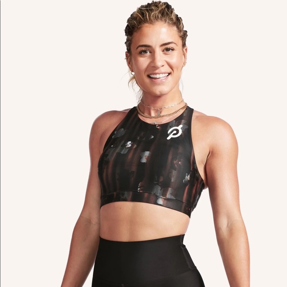 Peloton Other - Peloton Show Up Floral High Neck Sports Bra